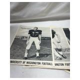 1967 University of Washington Huskies Football Team Photo Set