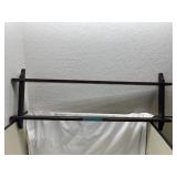 Wall-Mounted Wooden Plate/Quilt Rack