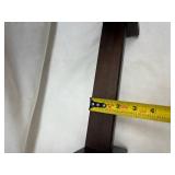 Wall-Mounted Wooden Plate/Quilt Rack