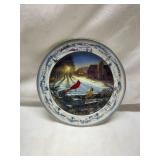 Bradford Exchange Pinegrove Sunset Collector Plate Second in Series