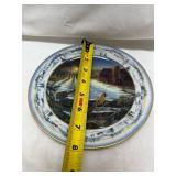 Bradford Exchange Pinegrove Sunset Collector Plate Second in Series