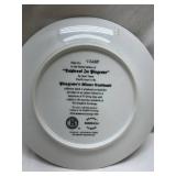 Bradford Exchange Winter Cardinals Collector Plate Fourth in Series