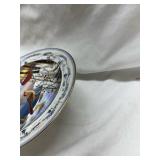 Bradford Exchange Winter Cardinals Collector Plate Fourth in Series