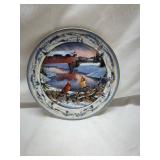 Bradford Exchange Pinegrove Morning Collector Plate Fifth in Series