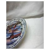 Bradford Exchange Pinegrove Morning Collector Plate Fifth in Series