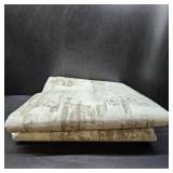 Area Rug 6x9 Vintage Rug: Washable Living Room Rugs Retro Medallion Distressed Large Rugs Soft Low Pile Non-Slip Indoor Floor Carpet for Bedroom Kitchen Nursery Dining Table Office (Beige, 6