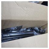 Sundaze Shoe Rack - 10 Tier Tall Shoe Rack for Closet, Sturdy Stackable Shoe Organizer for Closet, Bedroom, Entryway, Garage, Non Woven Fabric Shelf, Black, Holds 20-30 Pairs