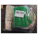 Safari Birthday Supplies Tableware Boys - Safari Jungle Baby Shower Party Decorations Include Plates, Cups, Napkins, Tableware, Wild Birthday Baby Shower Decorations | 24 Guests