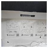 LUXE Bidet NEO 110 - Single Nozzle, Non-Electric Bidet Attachment for Toilet Seat, Adjustable Water Pressure, Rear Wash (White)