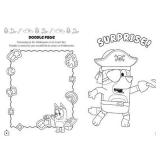 Bluey Colortivity: Happy Halloween! - (Color & Activity with Crayons) by Grace Baranowski (Paperback)