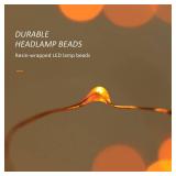 Lot of 3, Mini Halloween Fairy Lights Battery Operate, 1 Pack Copper Wire Night Lights 3*AAA Battery Powered Led Starry Fairy String Lights for Bedroom, Christmas, Party, Decoration(5m/16ft)