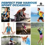 YQXCC Cooling Towel | 2 Pack 47"x12" | Ice Cool for Neck | Soft Breathable Microfiber Chilly | for Yoga, Golf, Gym, Camping, Running, Workout & More Activities