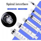 20ml Luer Lock Syringe, Syringes Without Needle, Disposable Syringe Individually Wrapped(4)