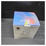 ELEVATED HOME & TRAVEL 2025 Travel Neck Pillow for Airplane Sleeping Premium Memory Foam Cushion | Compact 360  Head & Neck Support | Washable Cover | Must-Have Airplane Travel Essential