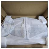 Limitless TotalDesk Portable Modern Workstation and Lap Desk with Adjustable Height & Tilt (Black)