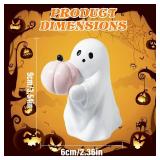 Halloween Ghost Figurine-Cute Ghost Pumpkin Statue-Funny Ghost Statue Decor,Cute Ghost Decor for Tabletop,Home & Party Props,Best Gift Idea