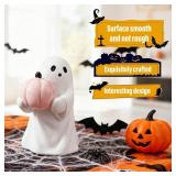 Halloween Ghost Figurine-Cute Ghost Pumpkin Statue-Funny Ghost Statue Decor,Cute Ghost Decor for Tabletop,Home & Party Props,Best Gift Idea