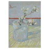 generic Blossoming Almond Branch in A Glass-Vincent Van Gogh Wall Art Picture Painting Poster Canvas Print Posters Artworks Bedroom Living Room Decor 20x30inch(50x75cm), Unframe-style
