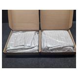 Lot Of 2 FUTEI Natural Decorative Throw Pillow Covers 16x16 Inch Set of 2,Soft Linen Slub Texture Cushion Case,Farmhouse Home Decor for Couch Bed Living Room