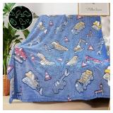 Tractor Blanket for Boys, Construction Blanket for Boys, Car Blanket for Boys, Kids Blankets for Boys, Toddler Blanket for Kids, Personalized Baby Blankets for Boys, Birthday 40"x 50"