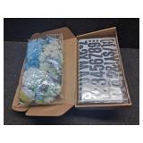 Focushine DIY Graduation Cap Decorations Kit: Artificial Flowers, 3D Butterfly, Rhinestones & Alphabet Stickers for 2025 Grad Party