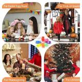 CALIFORNIA CADE ELECTRONIC Finger Lights, in 8 Colors Finger Flashlights for Kids Adult Halloween Party Favors for Trick or Treats Goodie Bag, Led Finger Lights for Easter Egg Hunt Christmas