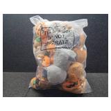 12 Pcs Halloween Mini Plush Dogs 4 Inches Puppy Dog Stuffed Animals Toys with Keychain Small Stuffed Pumpkin Animal Bulk for Halloween Birthday School Party Favors