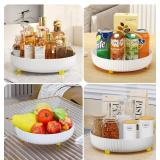 Bathroom Organizers and Storage, 3-Tier Medicine Organizer - Portable Medicine Cabinet with Leather Handle, White