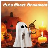 Halloween Ghost Figurine - Halloween Decor Indoor, Cute Finger Ghost Ornaments, Spooky Ghost Decorations, Funny Coffee Table Centerpieces, Home Office Decor