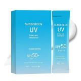 20PCS Mini Sunscreen with Hyaluronic Acid, SPF50+ PA+++ Travel Size Sunscreen Bulk (4ml Each), Lightweight & Non-Greasy & Hydrating, Waterproof Face & Body Sunscreen for Outdoor, Vacation, Daily Use