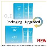 20PCS Mini Sunscreen with Hyaluronic Acid, SPF50+ PA+++ Travel Size Sunscreen Bulk (4ml Each), Lightweight & Non-Greasy & Hydrating, Waterproof Face & Body Sunscreen for Outdoor, Vacation, Daily Use