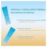 20PCS Mini Sunscreen with Hyaluronic Acid, SPF50+ PA+++ Travel Size Sunscreen Bulk (4ml Each), Lightweight & Non-Greasy & Hydrating, Waterproof Face & Body Sunscreen for Outdoor, Vacation, Daily Use