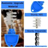 Beer Tap Plug Brush 18 Pack for Draft Beer Faucet Cap Plugs Cleaning Keg Tap Rubber Stopper Plug Cover Beer Keg Tap Plugs