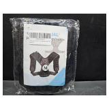 Posture Corrector for Women and Men, Adjustable Shoulder Brace Back Support for Men, Upper Back Brace for Women, Shoulder Straightener Neck Posture Corrector, Black M