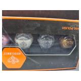 modelones Pink Nail Polish Set, 6 Colors White Gold Foil Glitter Silvery Pearl Shimmer Quick Dry Mini Starter, Long Lasting Art DIY Manicure Kit at Home for Women Girls Wedding Gifts