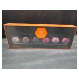 modelones Pink Nail Polish Set, Red Cat Eye 6 Colors Quick Dry Mini Finger Long Lasting Fast Drying DIY Manicure Kit Nail Art Home Salon Valentine