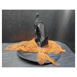 Lot of 3, Halloween Witch Hat for Women, Costume Accessory Lace Women Witches Hat for Halloween Party Witches Hat