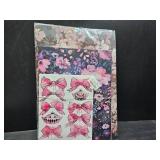 Whaline 10Pcs Halloween Wall Art Prints Pink Skull Ghost Flower Paper Posters Aesthetic Gothic Picture Decoration for Party Gallery Living Room Office, Unframed