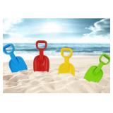Beach Toys Sand Shovel Day Play Set, 10.5" Inch Shovel, Birthday Treats for Boys and Girls (8-Pack)