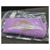 Keketo 17"+17" Cheesecloth Napkins Bulk Decor. Set of 10 (Lilac)