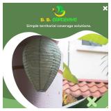 Lot of 2, BB Gardening Waterproof Hanging Nest Decoy - 3 Packs