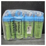 Hosuly 4 Pack Cooling Towel 40" x 12" Cooling Towels for Neck and Face Iced Cooling Neck Wrap Breathable Chilly Portable Cooling Towel for Hot Weather (Bright Green)