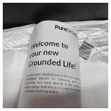 Puregrounding  Grounding Mat 16" x 24" for Sleep, Pain Relief, Anti-Inflammation, Mood, Indoor Grounding, Conductive Carbon