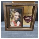 Happy Anniversary Picture Frame Gifts for Men Women, Anniversary Wedding Gift for Her Him Boyfriend Girlfriend Wife Husband Couple, Display Two 4x6 Photos