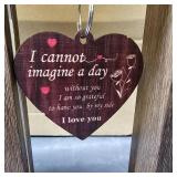 Happy Anniversary Picture Frame Gifts for Men Women, Anniversary Wedding Gift for Her Him Boyfriend Girlfriend Wife Husband Couple, Display Two 4x6 Photos