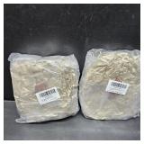 Lot of 2, Pumpkin Pillows, Halloween Pumpkin Decoration Throw Pillow, Cute Thanksgiving Pumpkin Shaped Throw Pillows Gifts, 8" Soft Beige Faux Rabbit Fur for Fall Funny Decorations