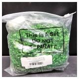 96 Pieces St Patricks Day Accessories Include St Patricks Day Necklace Shamrock Beads Necklaces and Temporary Shamrock for Party Cosplay Costumes