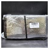 SLIMI 1 PC Car Front Windshield Sun Shade, Foldable Sun-Protection Insulation Sunshade, 51.18" x 23.62" Windshield Cover Shield to Block UV Rays, for Most Cars SUVs and Trucks (Silver)