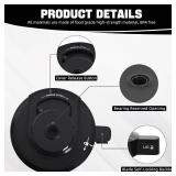 NC301 Outer Bowl Lid,Creami Replacement Parts, Creami Lid Replacement Compatible with NC299AMZ/NC301/NC300 Series(NO Paddle)