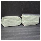 Heart & Love Cosmetic Bag for Women & Girls | Gift-Ready Waterproof PU Leather Makeup Organizer | Travel-Friendly Compact & Large Sizes (7  & 9 )